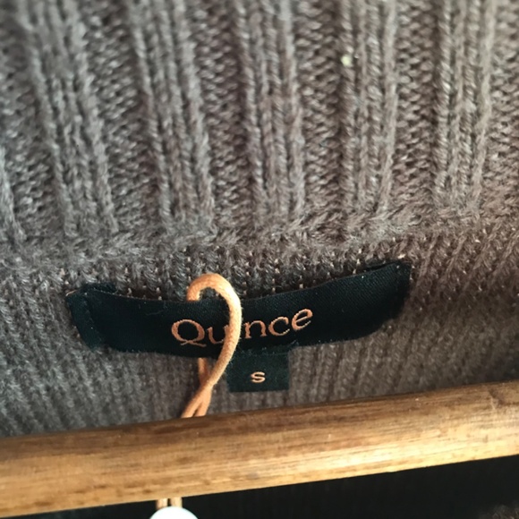 Quince cropped brown cardigan - Picture 4 of 4